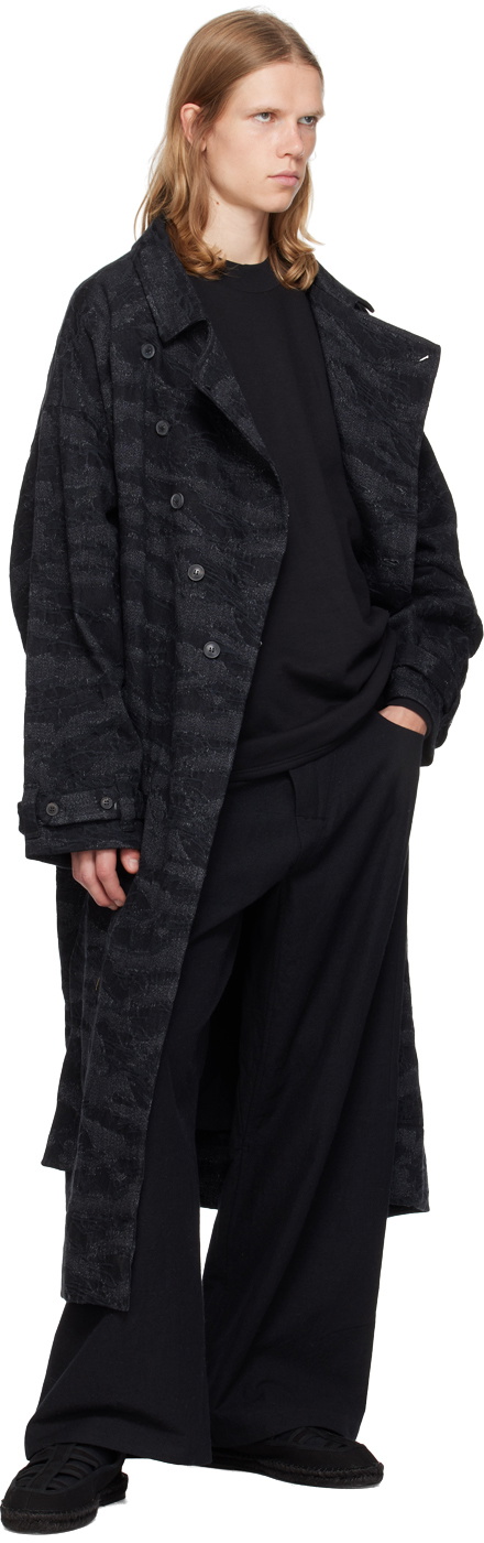 Jan-Jan Van Essche Black #31 Denim Coat Jan-Jan Van Essche