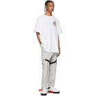 Off-White Grey Nylon Cargo Pants