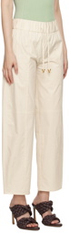 AERON Off-White Aurella Trousers