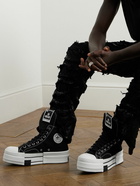 Rick Owens - Converse DRKSHDW DBL DRKSTAR Chuck 70 Canvas High-Top Sneakers - Black