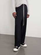 Rick Owens - Tapered Boiled-Cashmere Sweatpants - Black