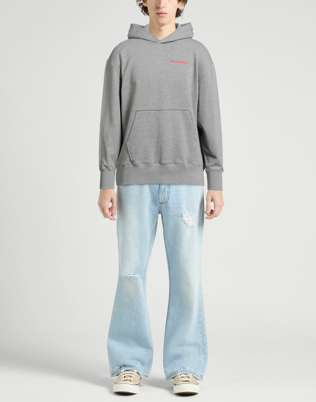 Kenzo Mens Sweatshirt Light in Grey