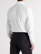 TOM FORD - Slim-Fit Bib-Front Cotton Tuxedo Shirt - White