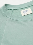 Pasadena Leisure Club - The Suburbs Printed Cotton-Jersey Sweatshirt - Blue