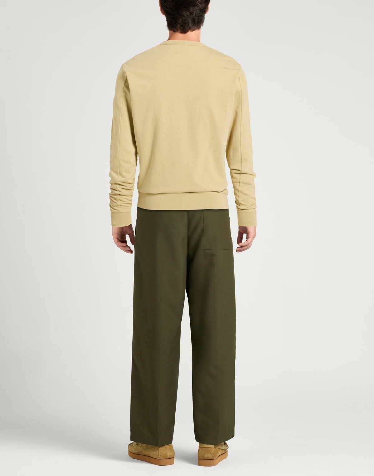 C. p. Company Mens Sweatshirt Sand