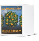 La Montaña - Winter Oranges Candle, 220g - Colorless