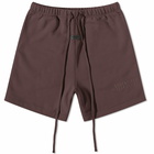 Fear of God ESSENTIALS Men's Essentials Short in Plum