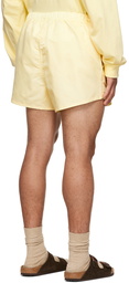 Fear of God ESSENTIALS Yellow Nylon Shorts