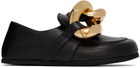 JW Anderson Black Chain Loafers