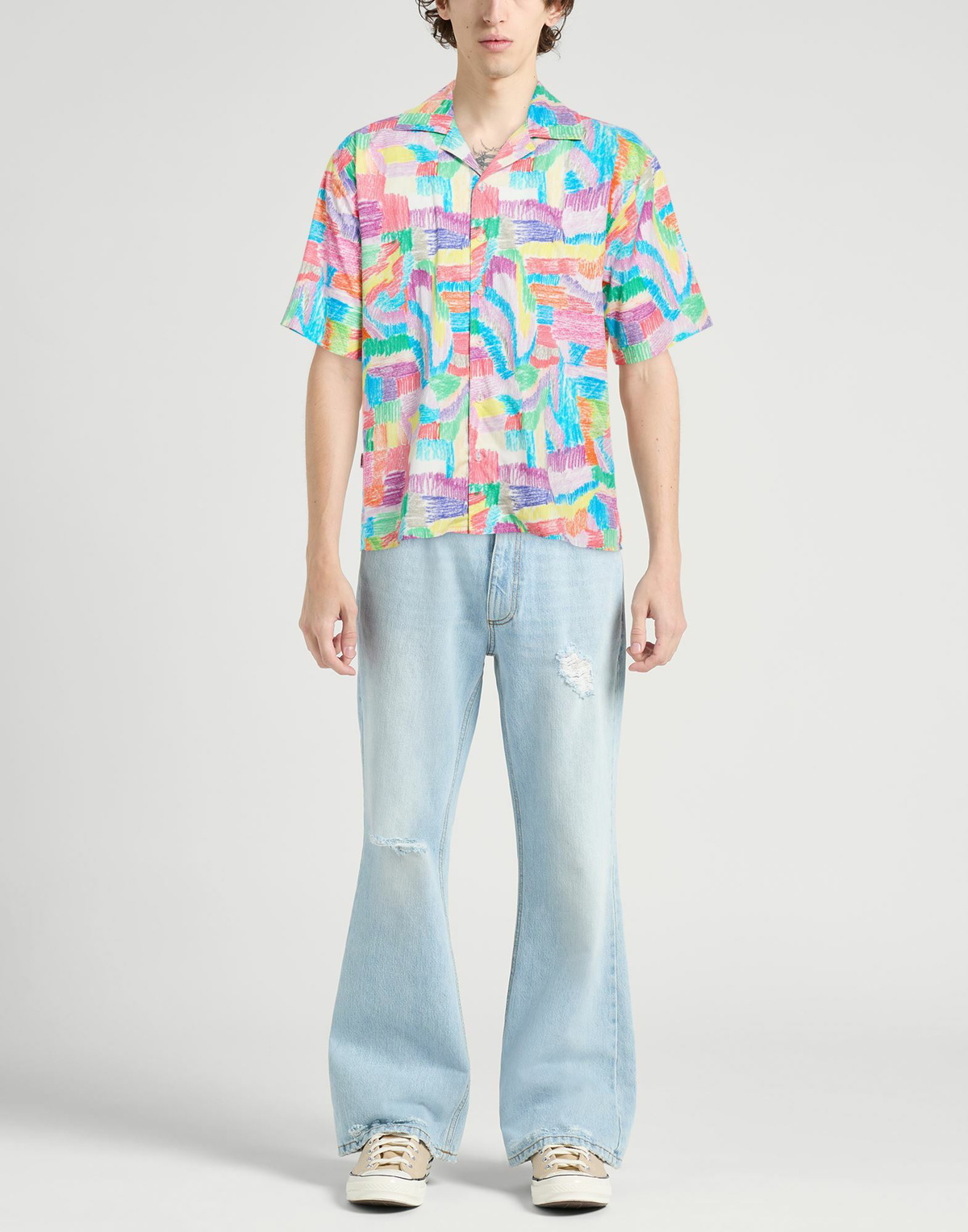 Bonsai Mens Shirt in Purple