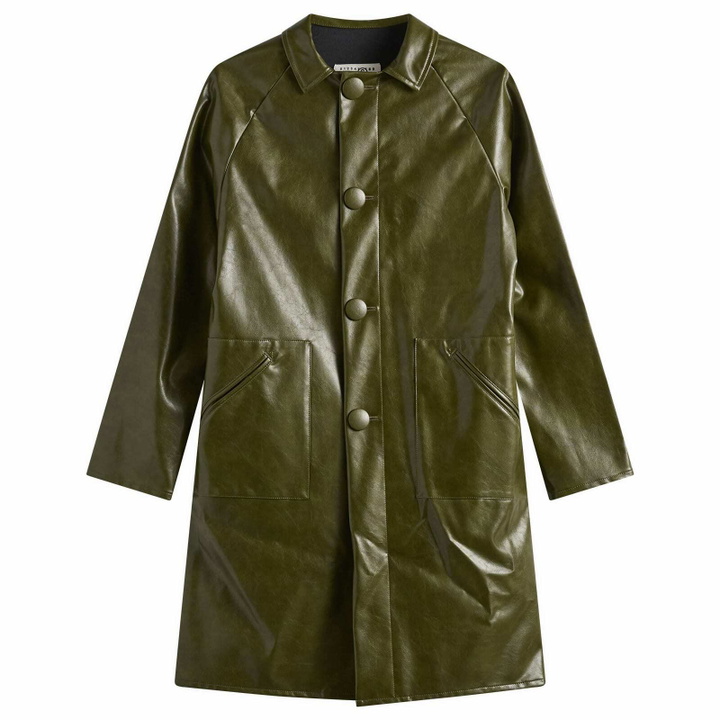 Photo: MM6 Maison Margiela Women's Coat in Forest Green