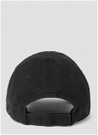 adidas x Balenciaga - Embroidered Logo Baseball Cap in Black