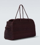 Jacquemus Turismo Large raffia shopper
