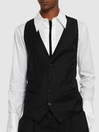 ANN DEMEULEMEESTER Juikko Classic Wool Waistcoat