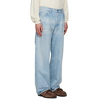 vowels Blue Baggy Jeans