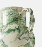 Cabana Marbled ceramic vase