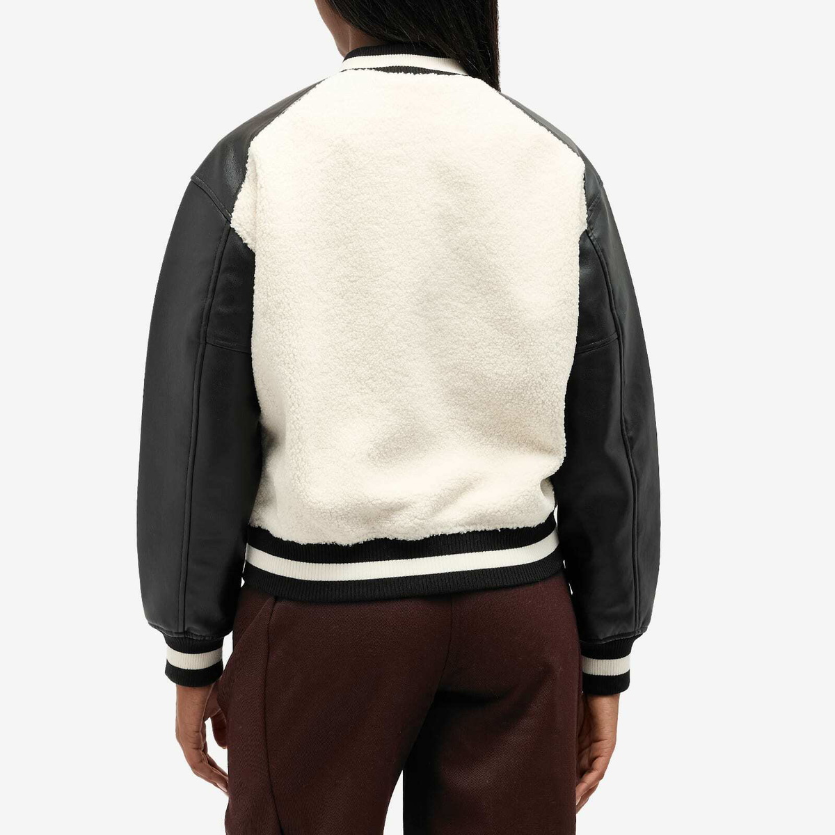 Axel Arigato Women's Saul Varsity Jacket in Ecru