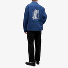 Palmes Men's Tower Zip Jacket in Blue