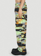 ERL - Camouflage Pants in Green