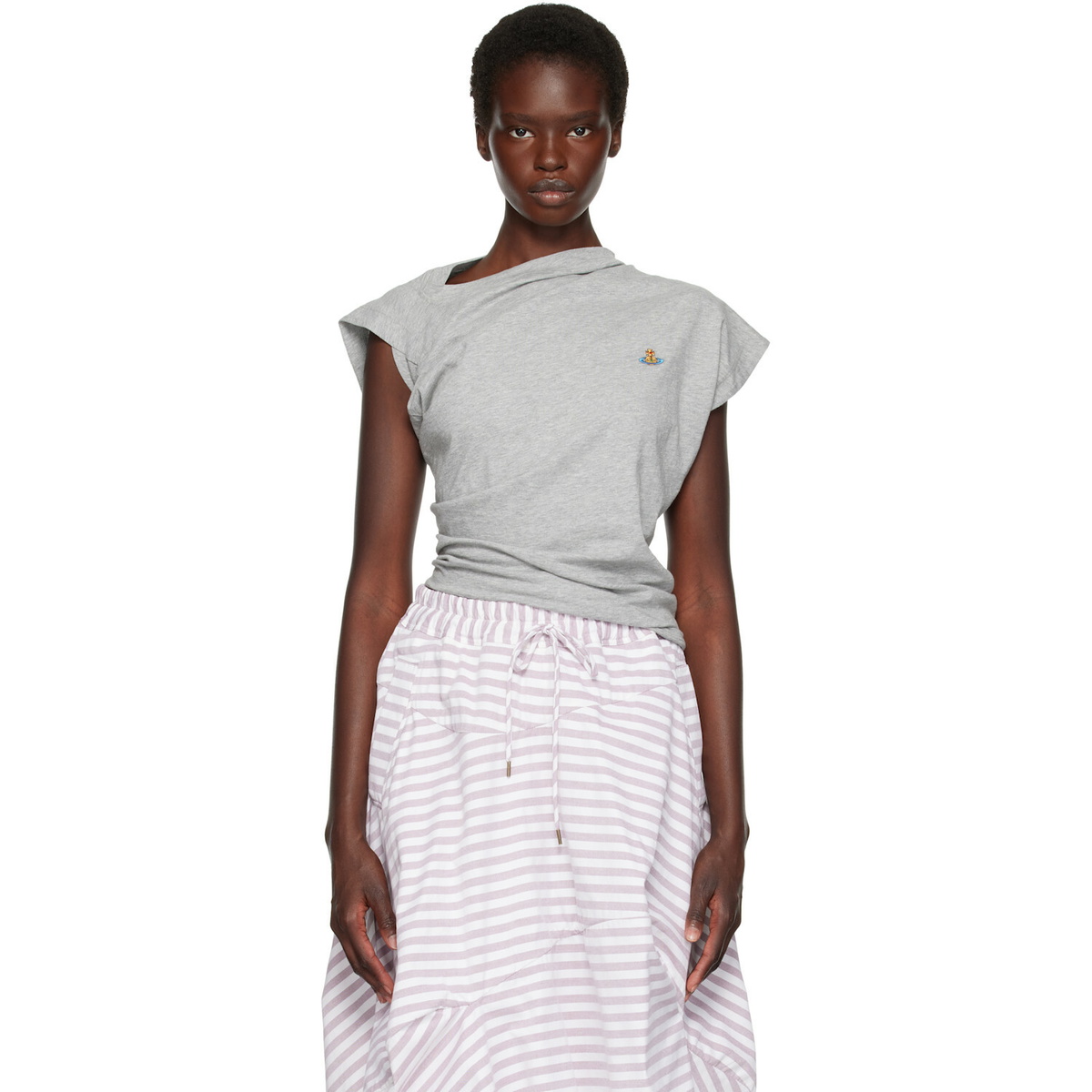 Vivienne Westwood Gray Hebo Top