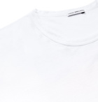 James Perse - Slim-Fit Printed Cotton-Jersey T-Shirt - White