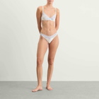 Fruity Booty Women's Icing Lacie Thong in Cream/Blue