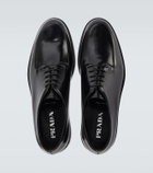 Prada Brushed leather Derby shoes