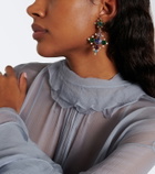 Jennifer Behr Jovanny embellished gold-plated earrings