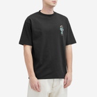 Drôle de Monsieur Men's Vase Logo T-Shirt in Black
