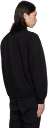 Reigning Champ Black Midweight Relaxed Sweatshirt