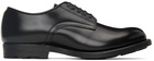 N.Hoolywood Black Leather Dress Derbys