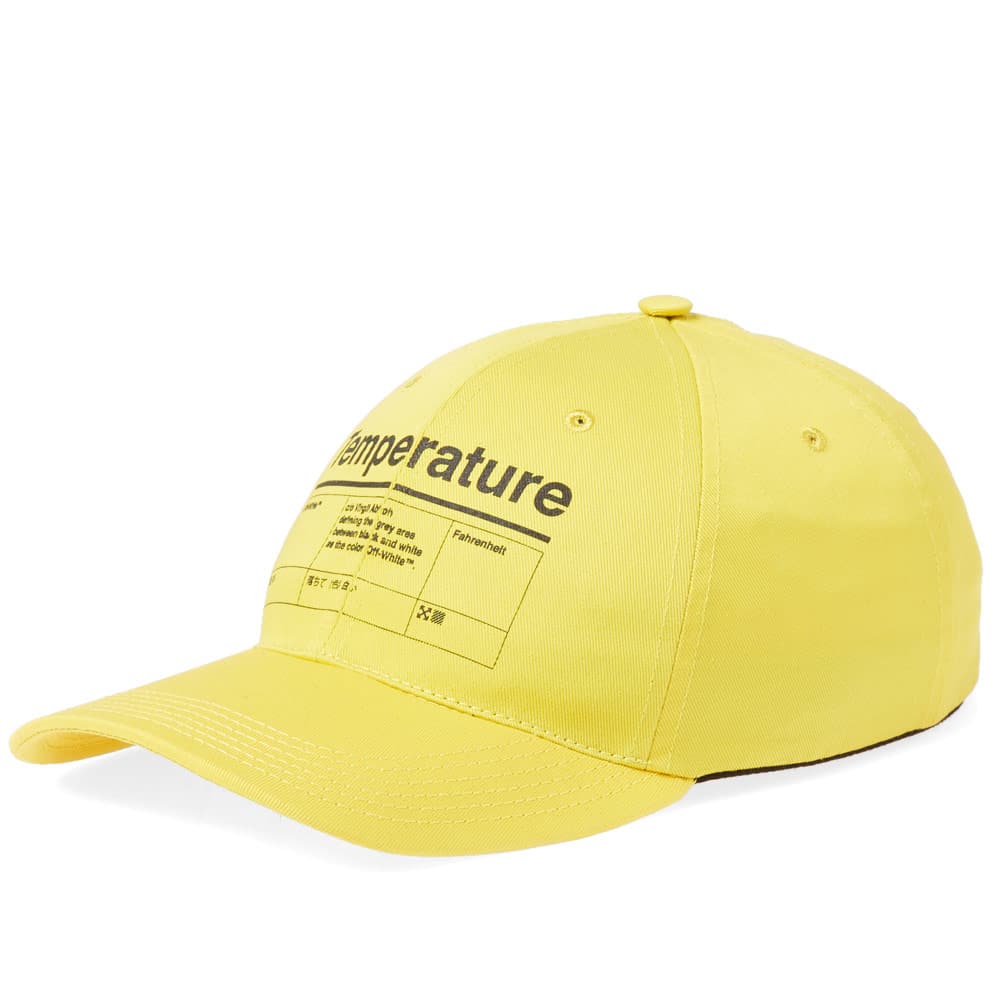 Off White Tempature Hat Off-White c/o Virgil Abloh Temperature Baseball Cap - White  main image 3