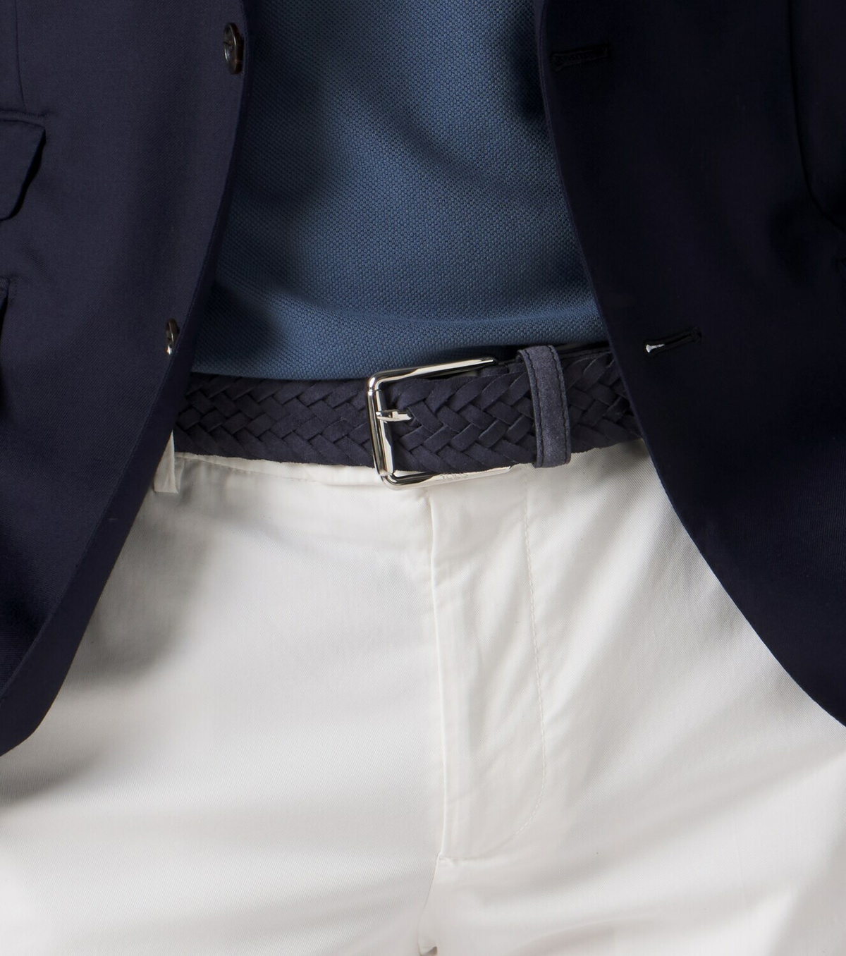 Tod's Braided suede belt