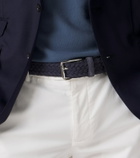Tod's Braided suede belt
