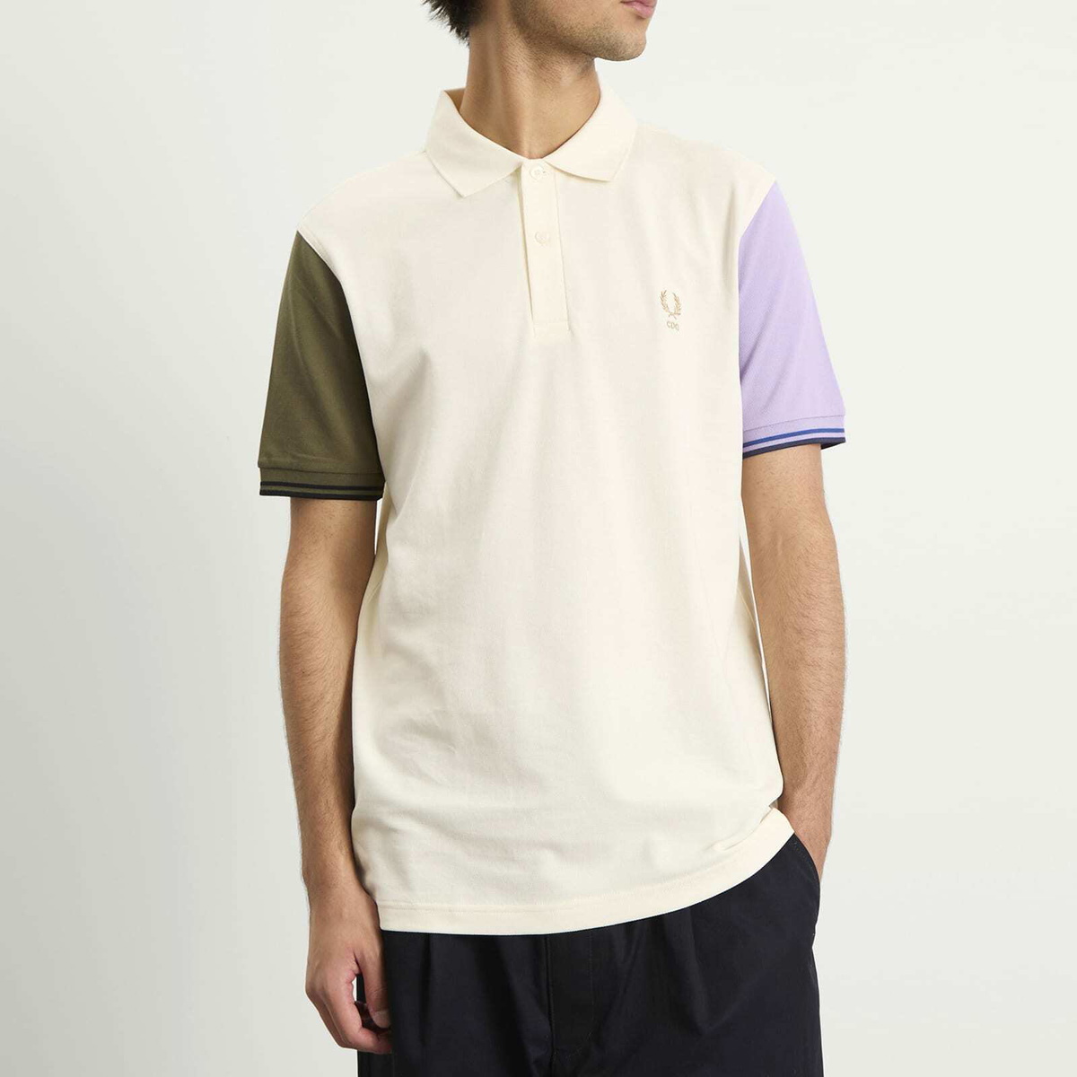 Comme des Garçons SHIRT Men's X Fred Perry Polo Shirt in Multi
