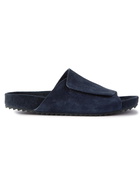 James Perse - Suede Slides - Blue