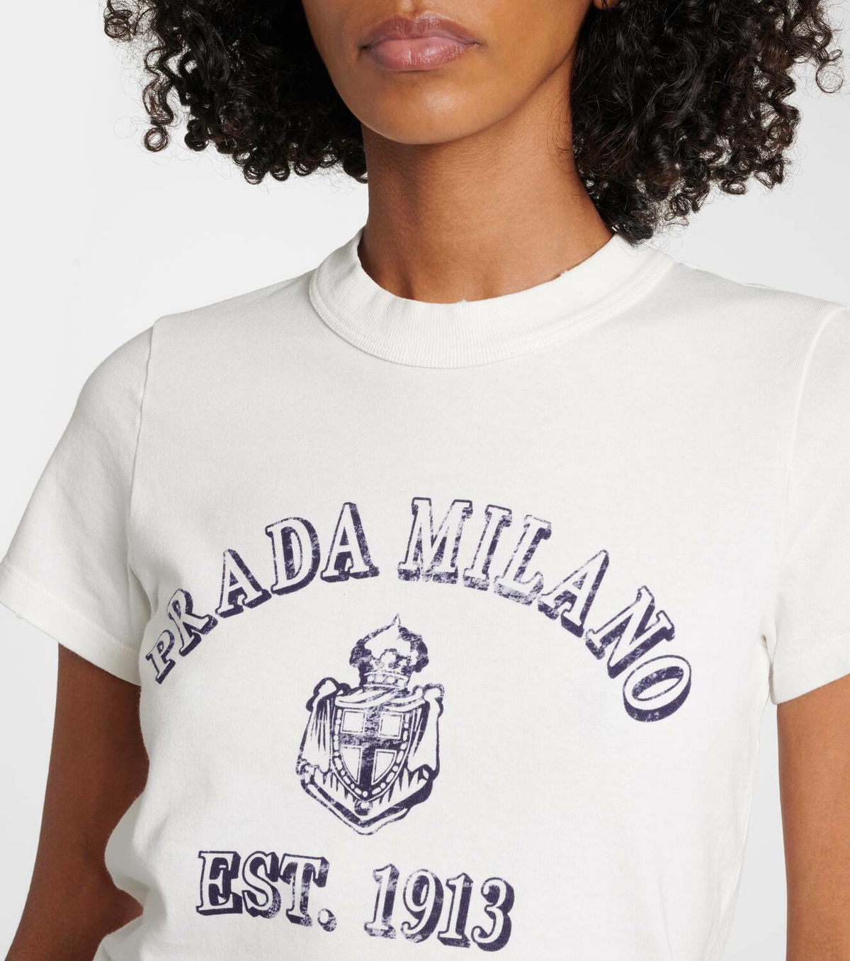 prada プリントジャージー Tシャツ ss20 prada プリントジャージー T 