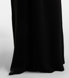 Max Mara Elegante caped cady gown