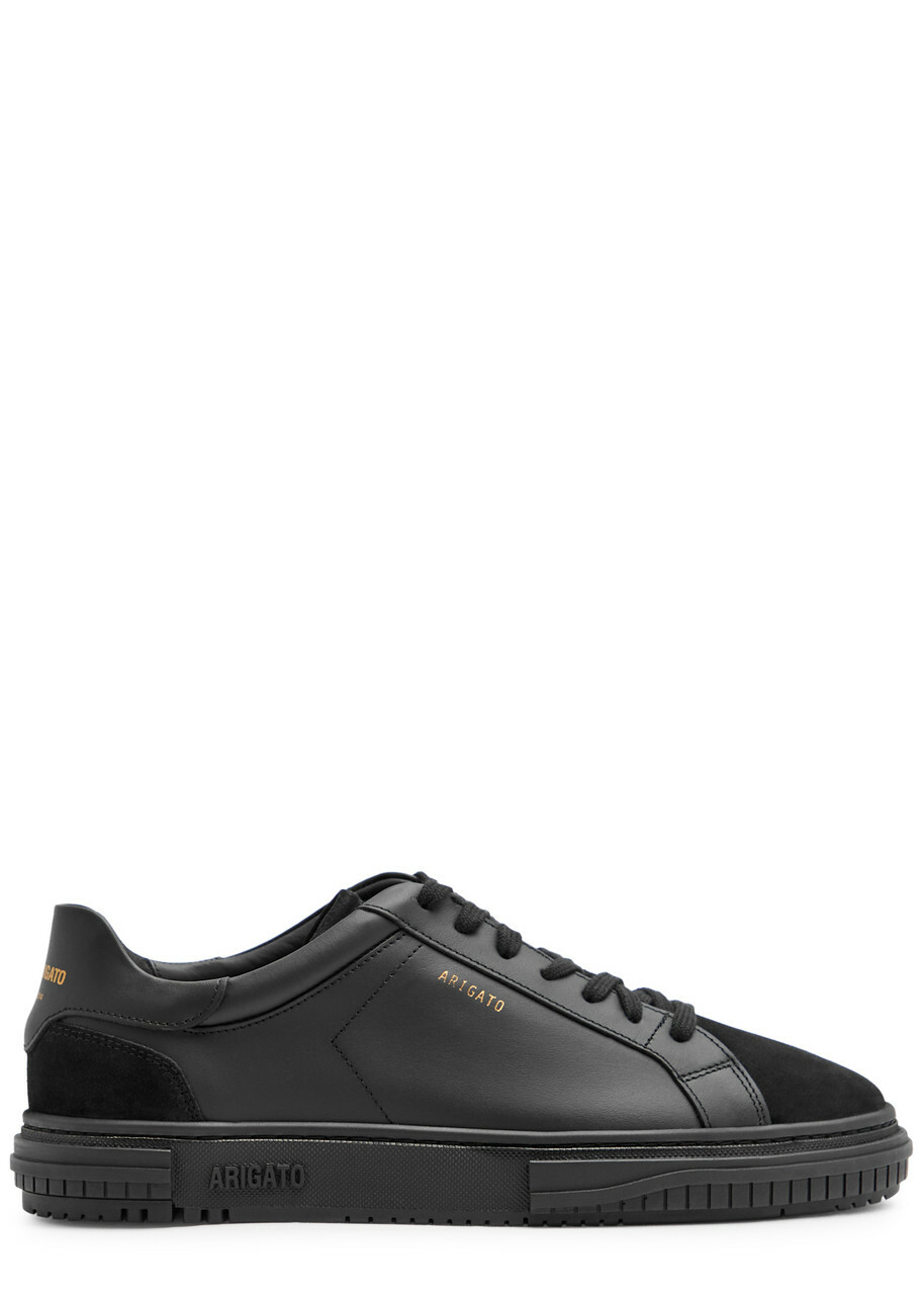 axel arigato スラックス Axel Arigato Atlas Panelled Leather Sneakers Black Axel Arigato