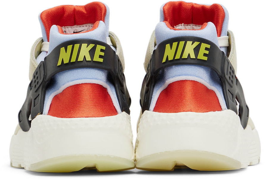 multicolor huarache sneakers