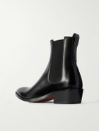 TOM FORD - Leather Chelsea Boots - Black