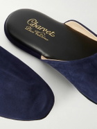 Charvet - Suede Slippers - Blue