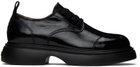GANNI Black Everyday Lace-Up Derbys