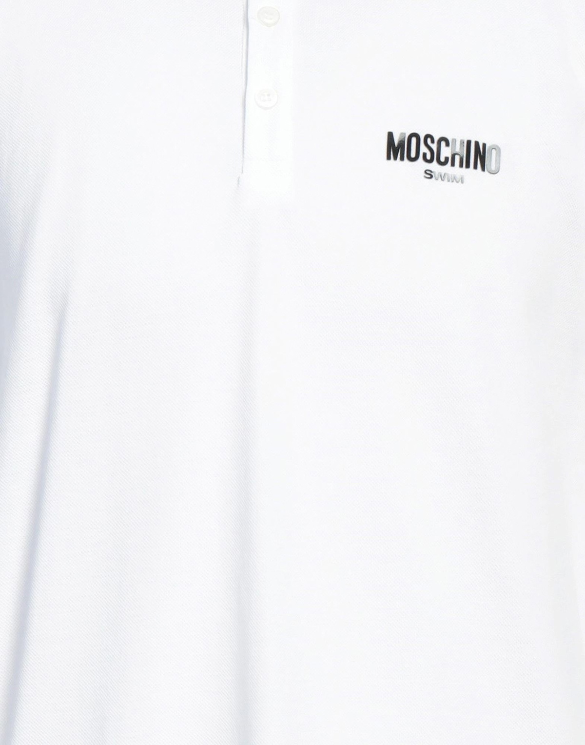 Moschino Mens Polo shirt in White