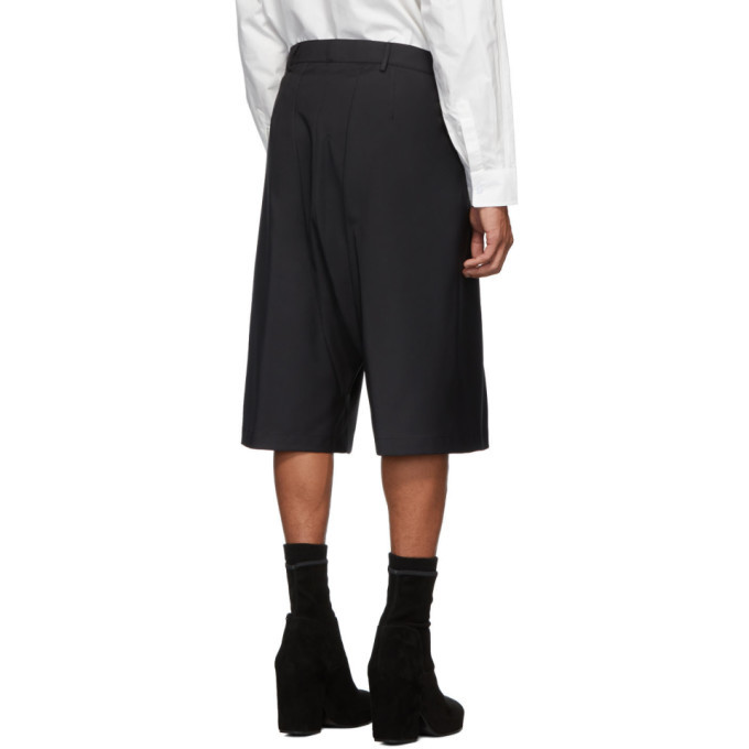 パンツ RANDOM IDENTITIES shorts Random Identities Black Hip Pocket Shorts Random Identities