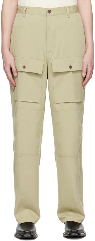 Photo: The Frankie Shop Green Grant Cargo Pants