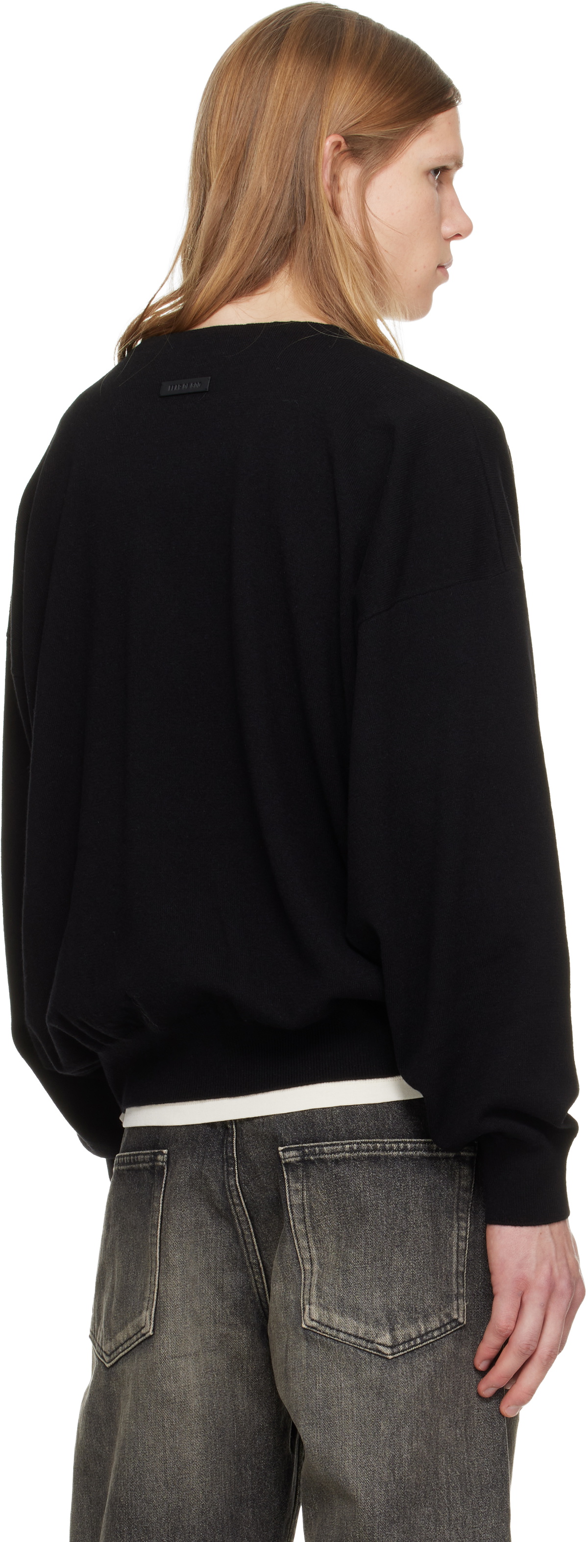 Fear of God Black Cashmere Sweater