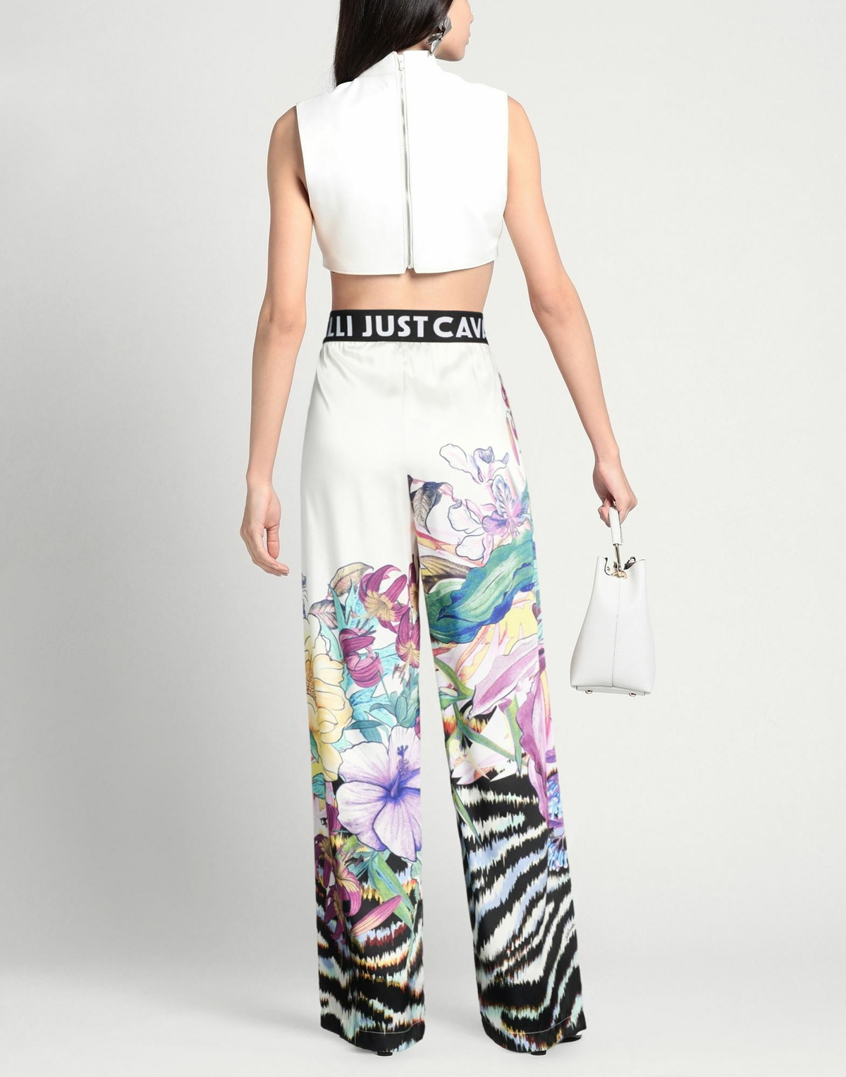 Just Cavalli Womens Pants in Off white