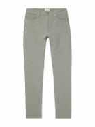 Sid Mashburn - Straight-Leg Hemp and Cotton-Blend Canvas Trousers - Green