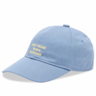 Drôle de Monsieur Men's Slogan Cap in Atlantic Blue 